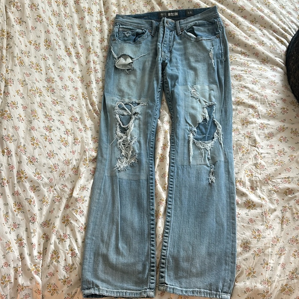 Men’s buckle jeans! My husband is cleaning out his closet!